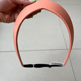 Round Tiara Headband, Coral - Stashe