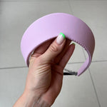 Round Tiara Headband, Lavender - Stashe