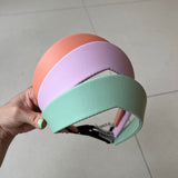 Round Tiara Headband, Mint Green - Stashe