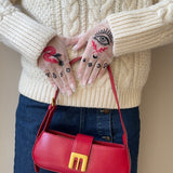 Short Gloves, "Tarot" in White - Stashe
