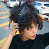 Koko Headband "Black Ju", Black - Stashe