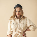 Koko Headband "Black Ju", Black - Stashe