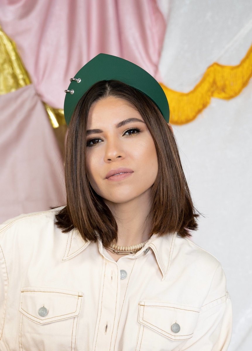 Koko Headband "Black Ju", Emerald - Stashe