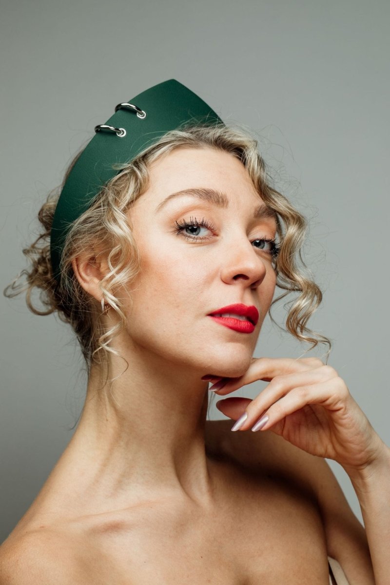 Koko Headband "Black Ju", Emerald - Stashe