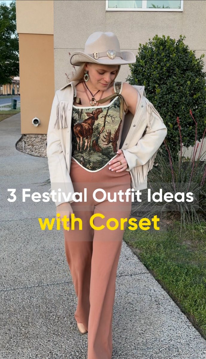 Step Up Your Festival Game with Stylish Corsets: Three Outfits to Stand Out - Stashe