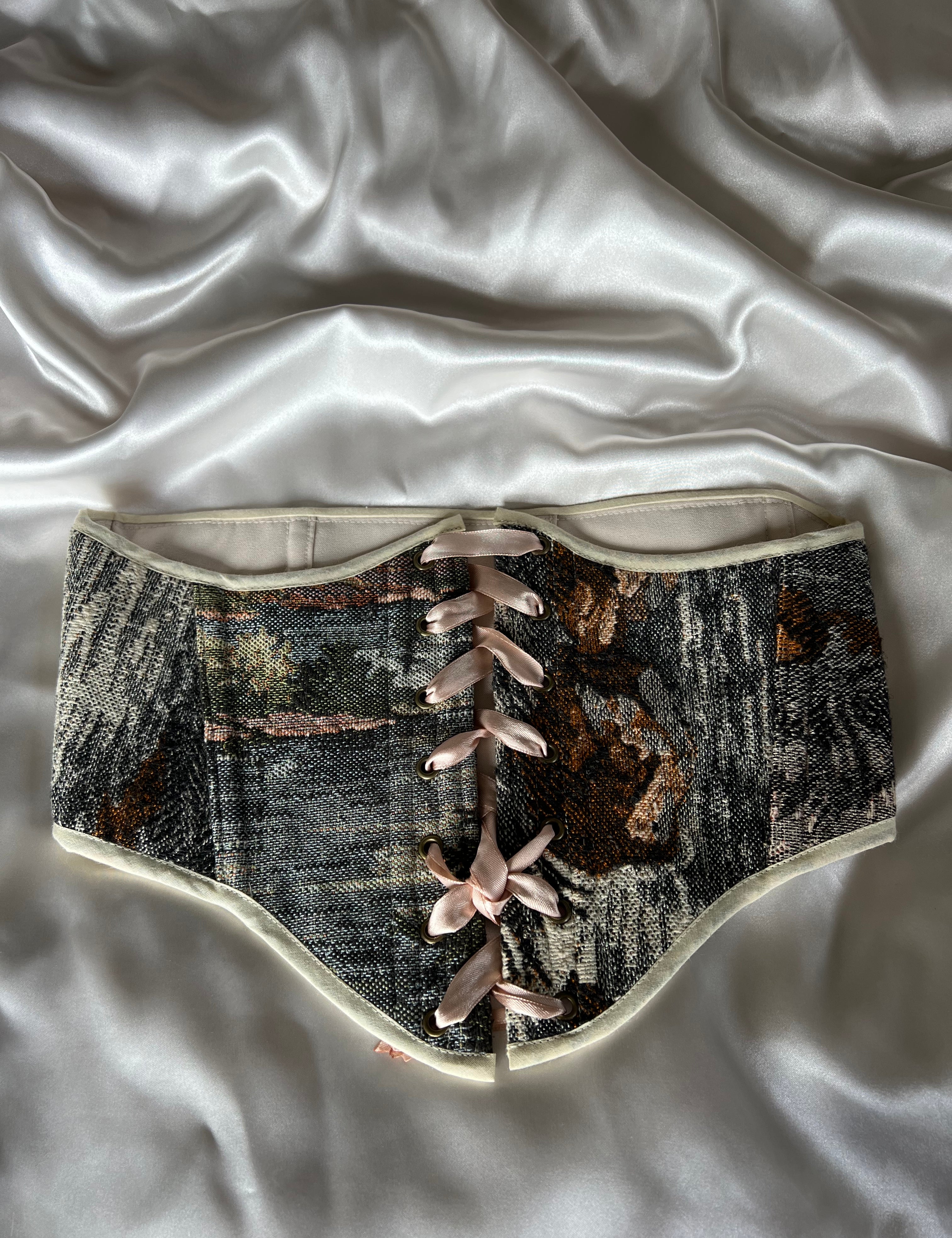 Women's Tapestry Corset Belts