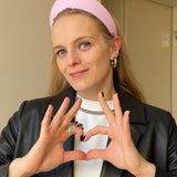 Round Tiara Headband, Lavender