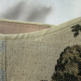 Vintage Tapestry Back Lace-up Corset Belt, "Riviera” Pattern