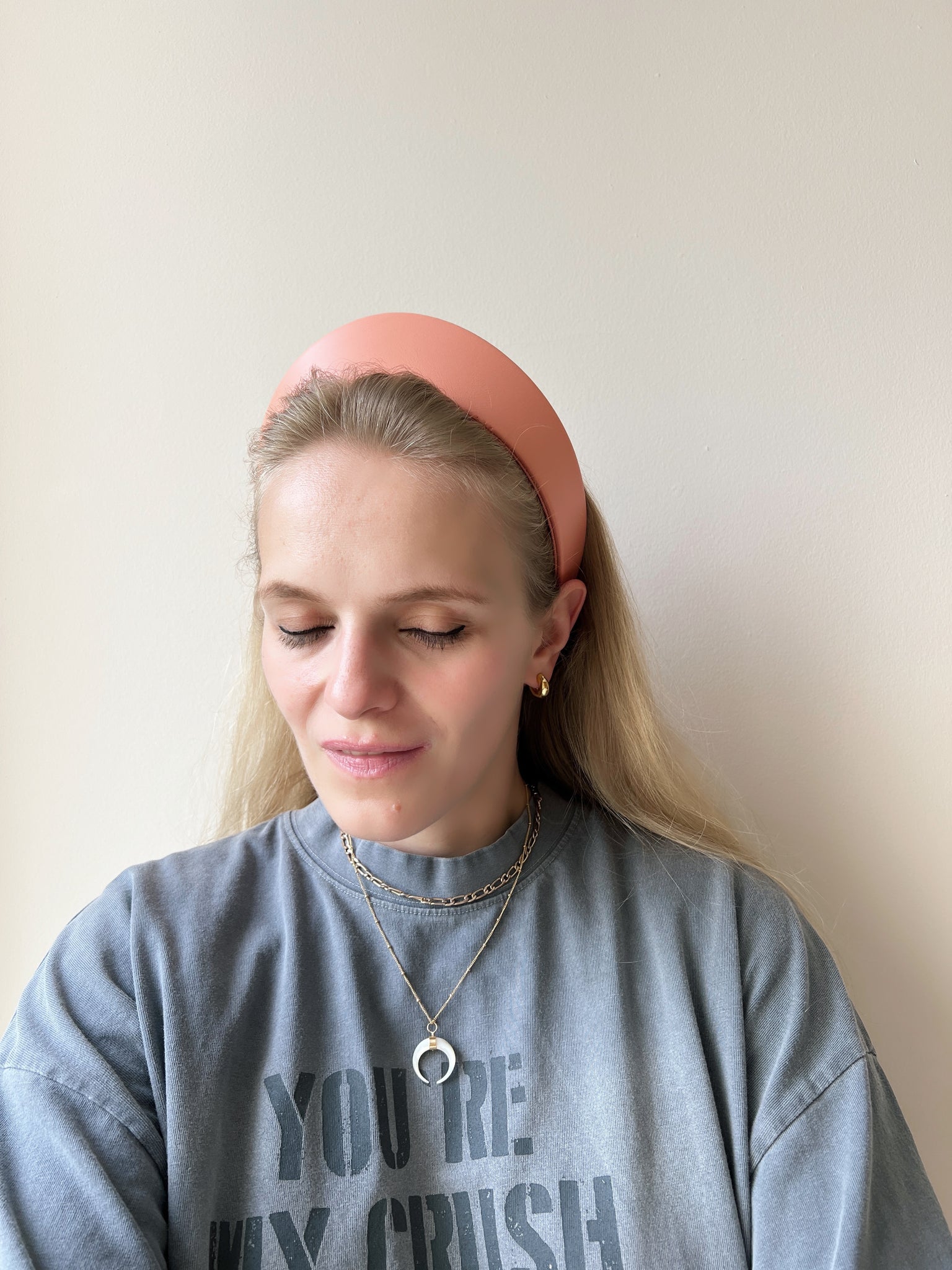 NEW Koko Headband, Salmon color