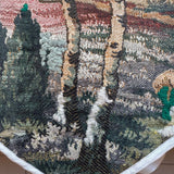 Lace - up Vintage Tapestry Corset Top, “Meadowlight” - Stashe