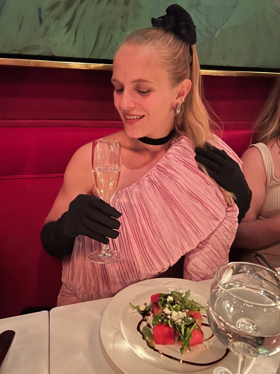 Long Opera Gloves in Black - Stashe