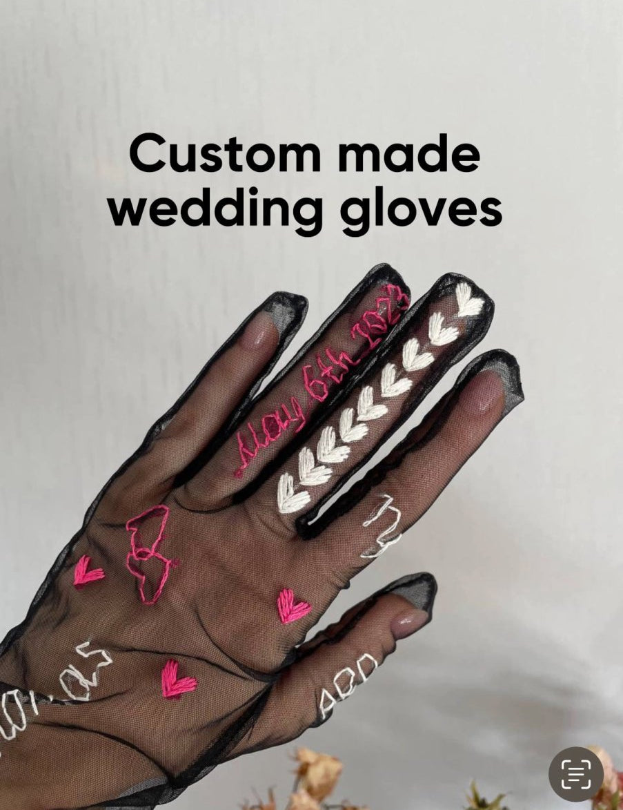 Order Your Custom Made Gloves with Hand Embroidery - Stashe