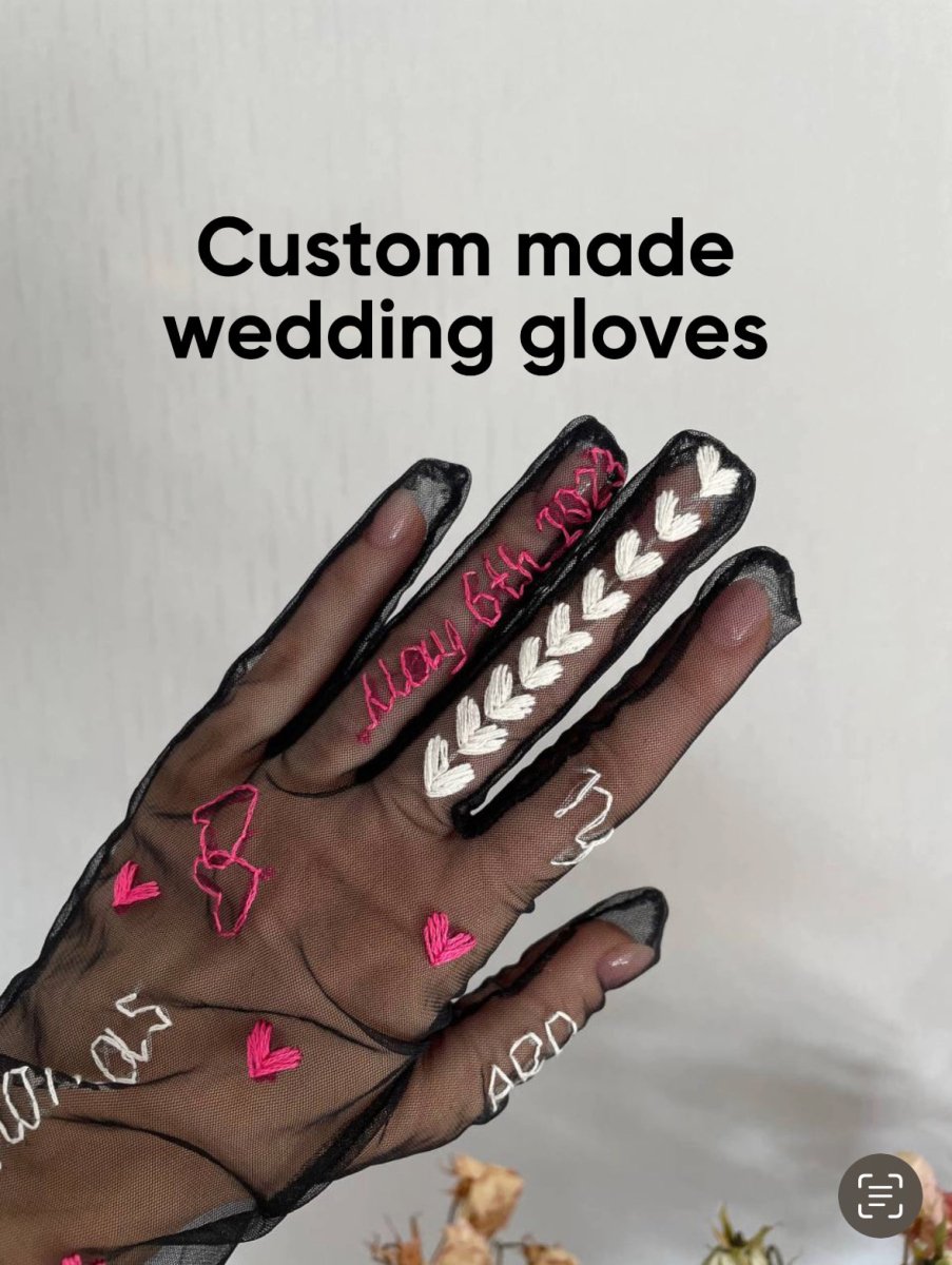 Order Your Custom Made Gloves with Hand Embroidery - Stashe