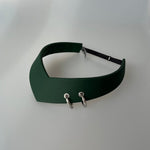Pointed Tiara Headband with 2 Rings, Emerald - Stashe