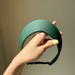 Round Tiara Headband, Emerald - Stashe