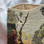 Vintage Tapestry Back Lace - up Corset Belt, “Birchglade” - Stashe