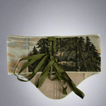 Vintage Tapestry Back Lace - up Corset Belt, "Elk” pattern - Stashe