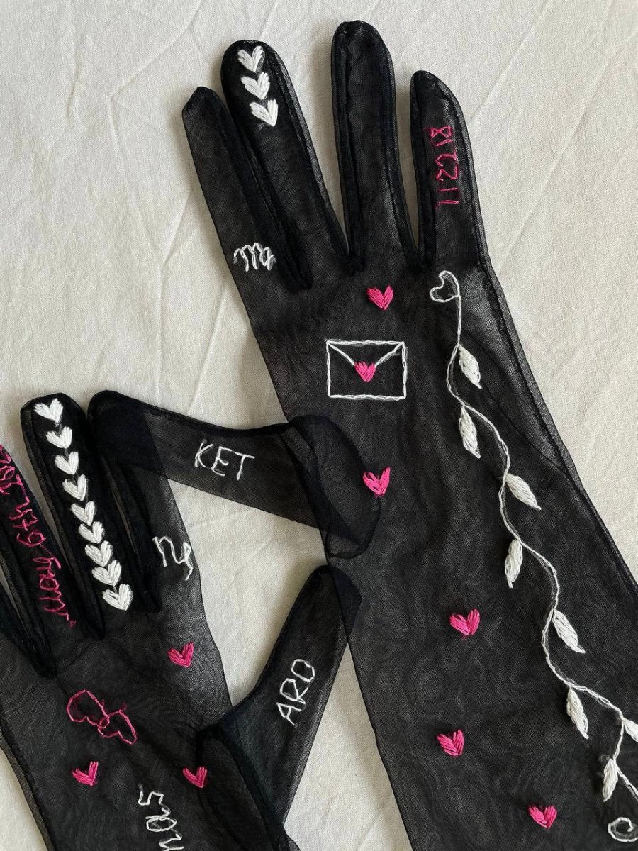 Order Your Custom Made Gloves with Hand Embroidery - Stashe