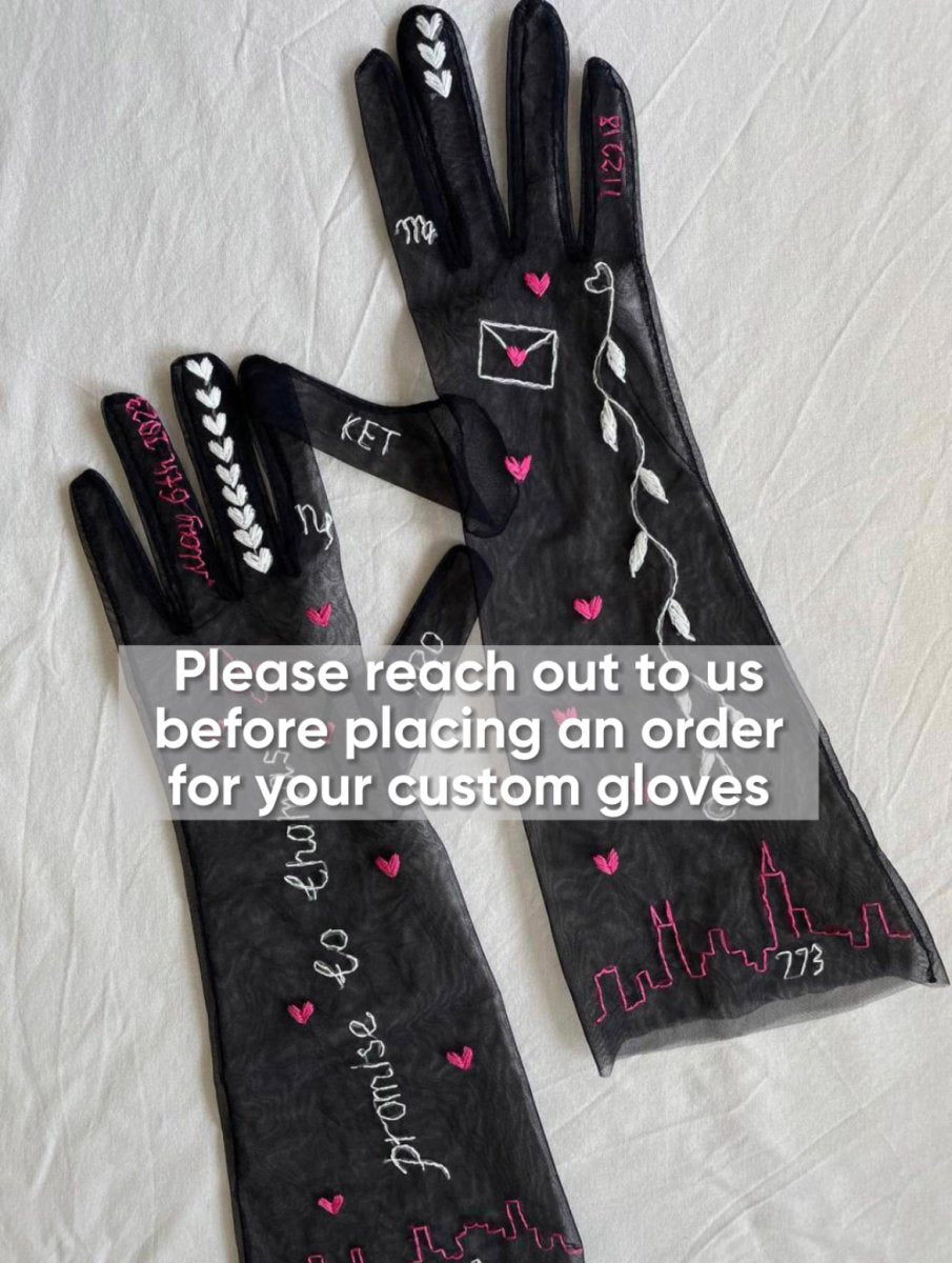 Order Your Custom Made Gloves with Hand Embroidery - Stashe