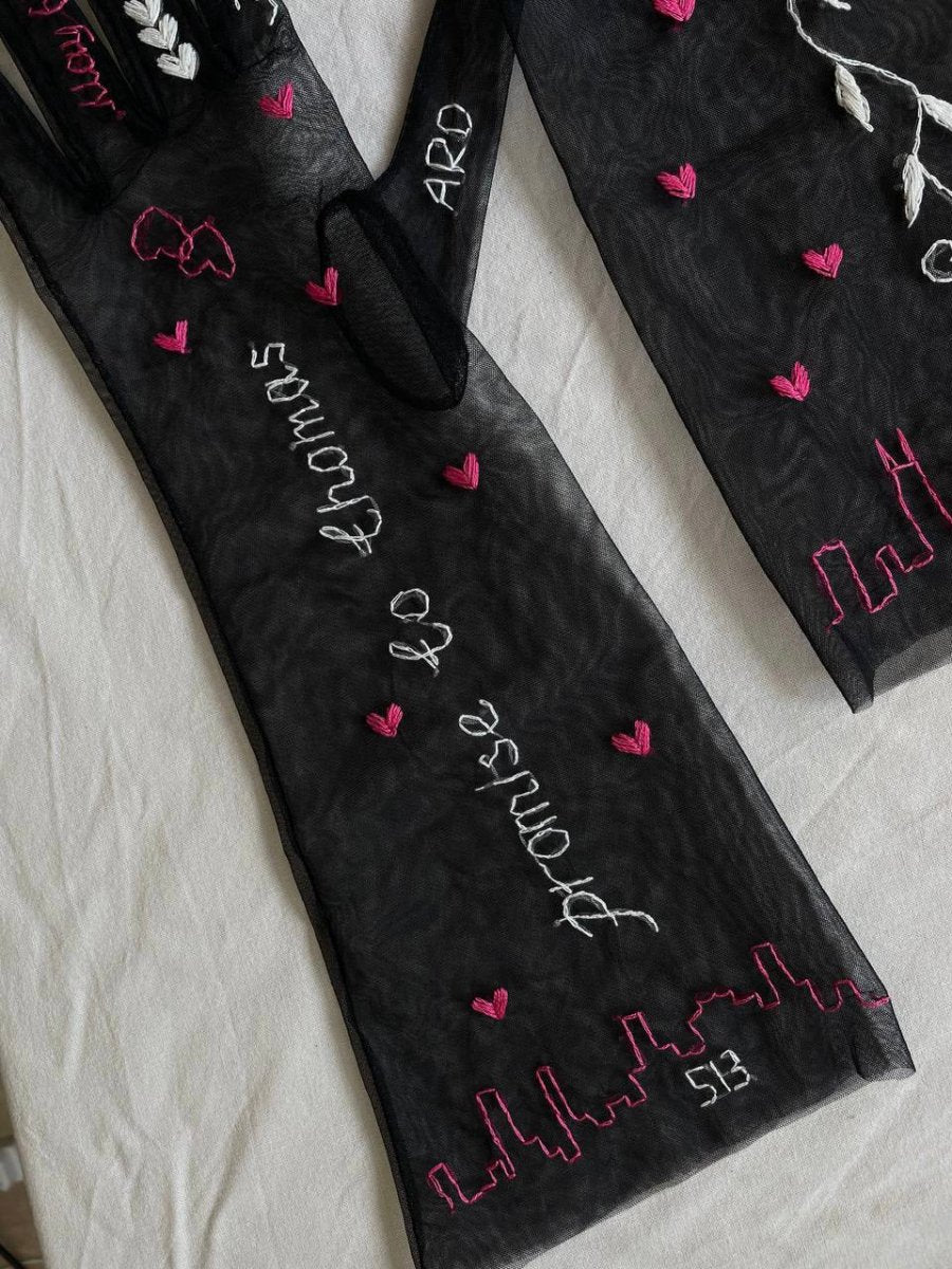 Order Your Custom Made Gloves with Hand Embroidery - Stashe