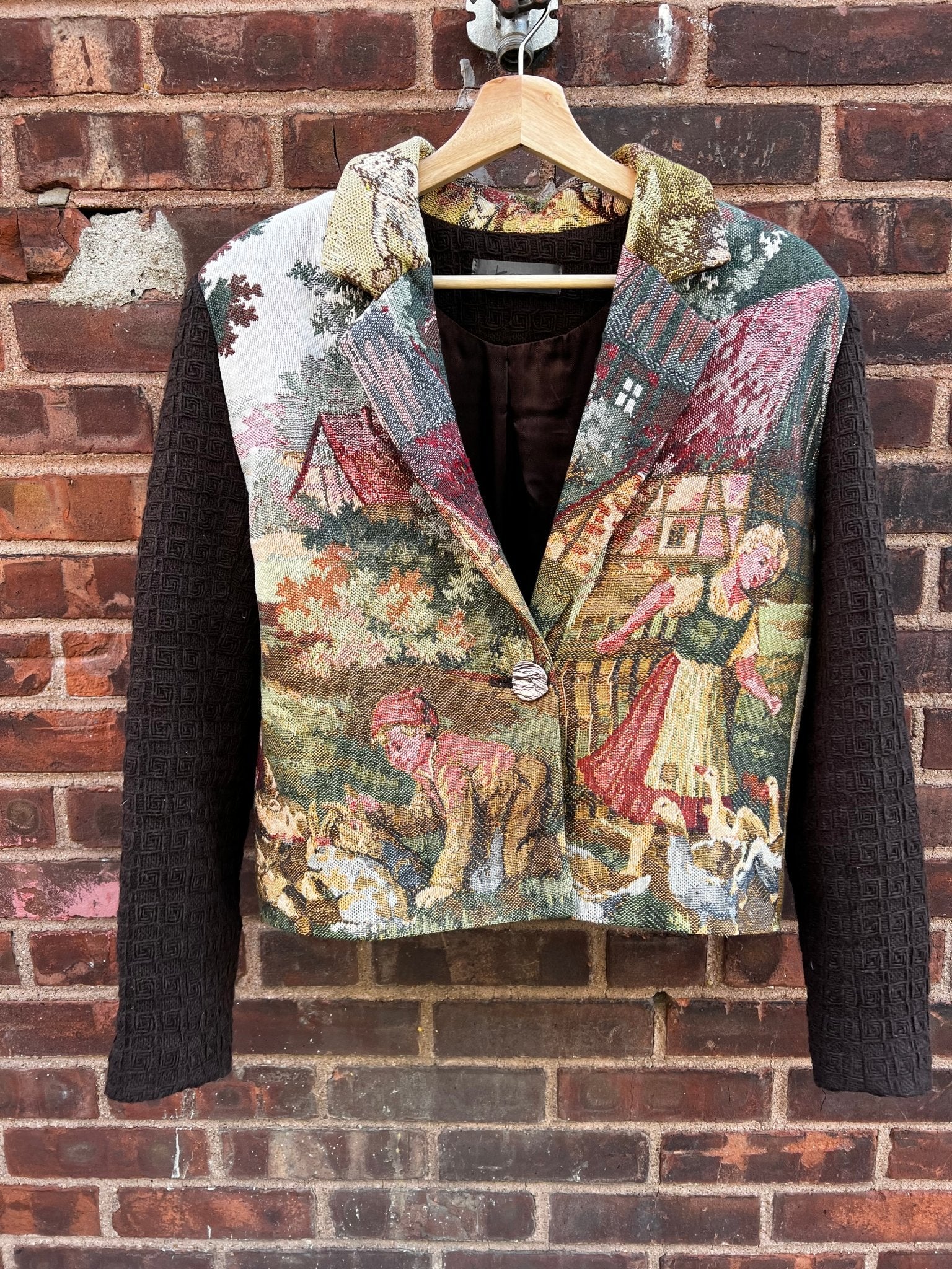 Vintage Tapestry Jacket | Girls Tapestry Jacket | Stashe