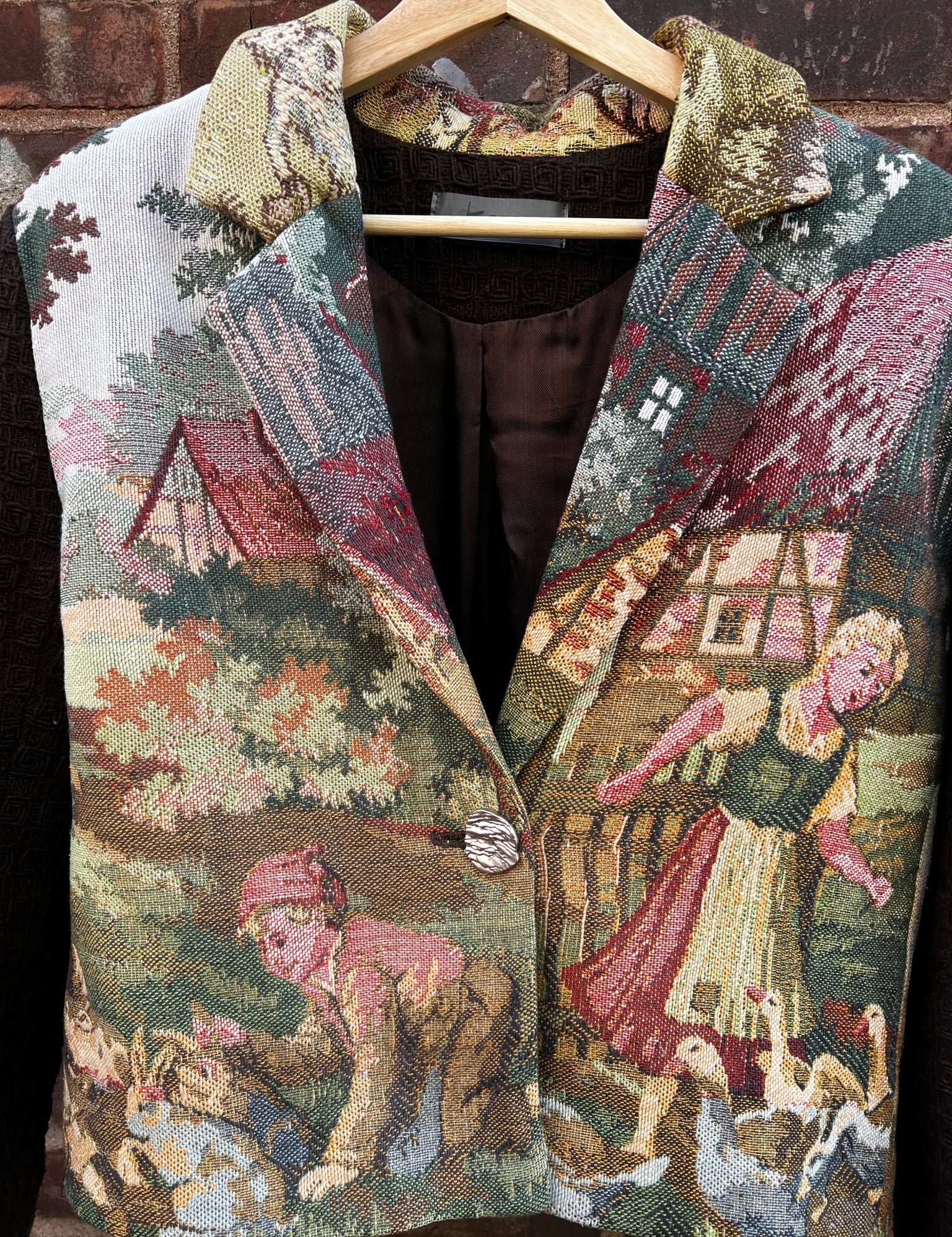 Vintage Tapestry Jacket | Girls Tapestry Jacket | Stashe