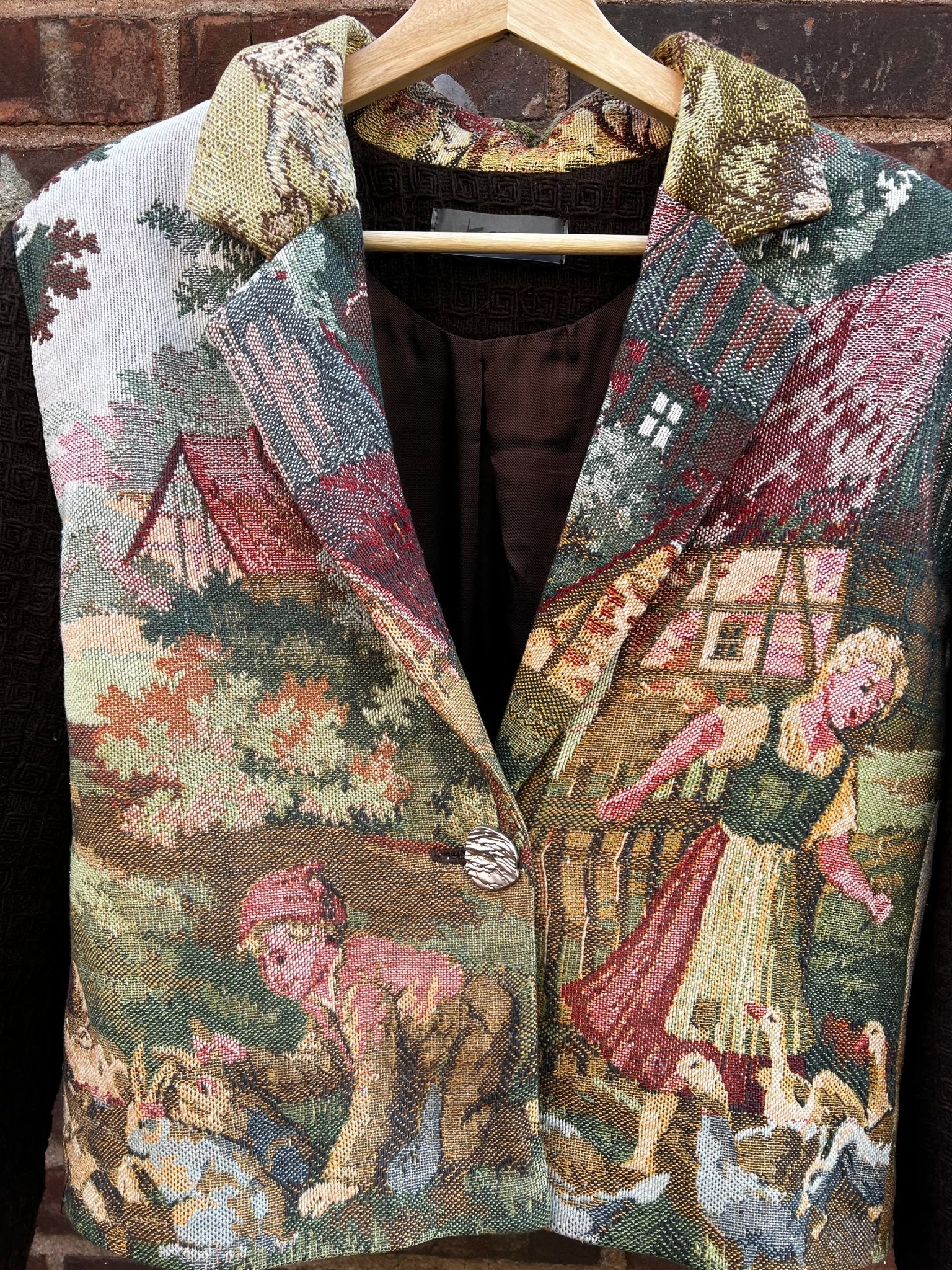 Vintage Tapestry Jacket | Girls Tapestry Jacket | Stashe